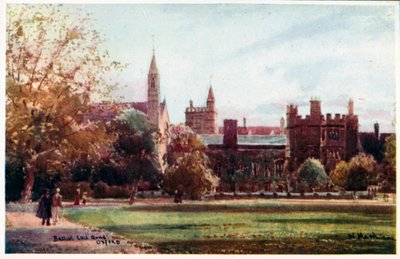 Balliol College, Quad by William Matthison